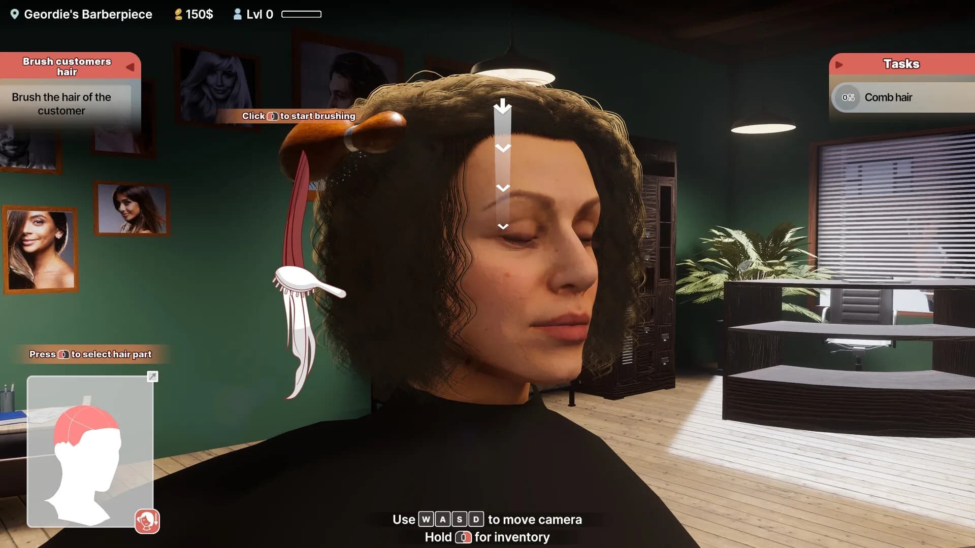 Hairdresser Simulator screenshot screenshot 0