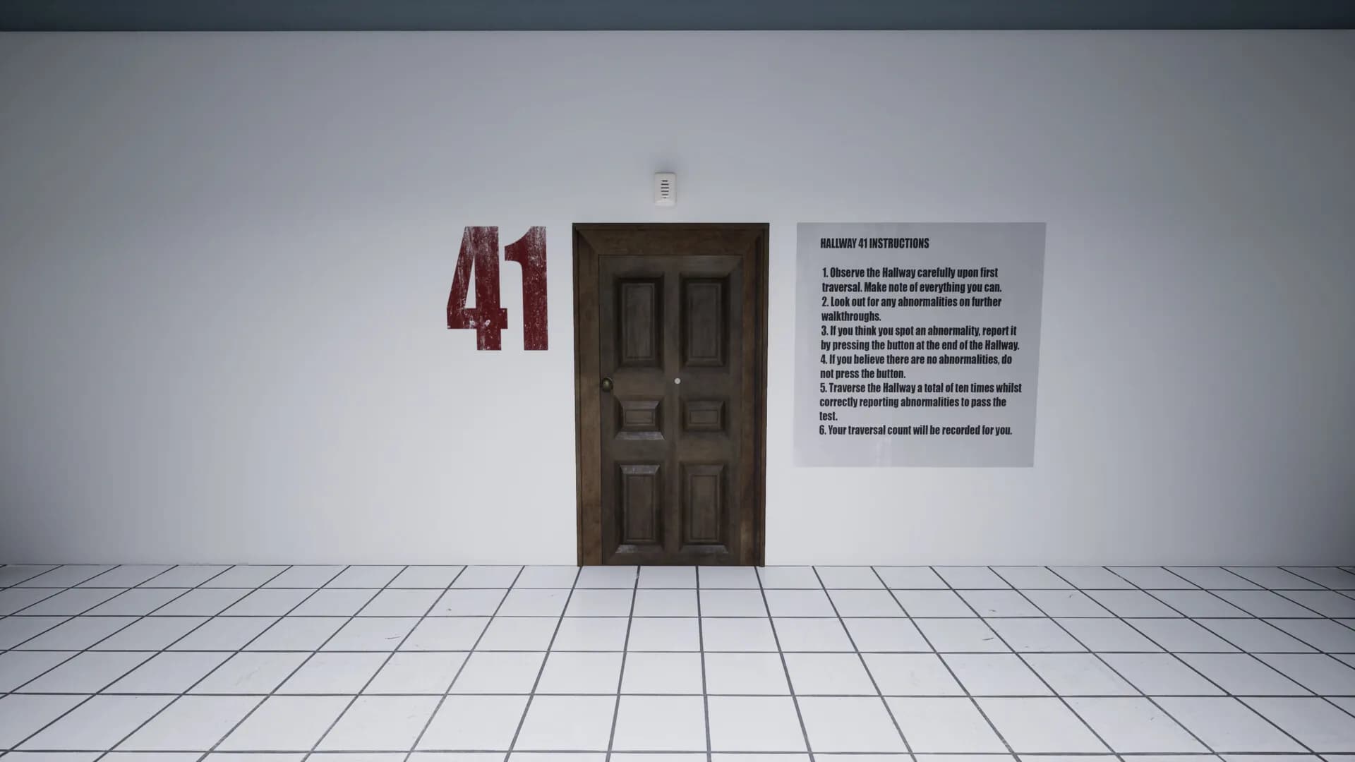 Hallway 41 screenshot screenshot 0