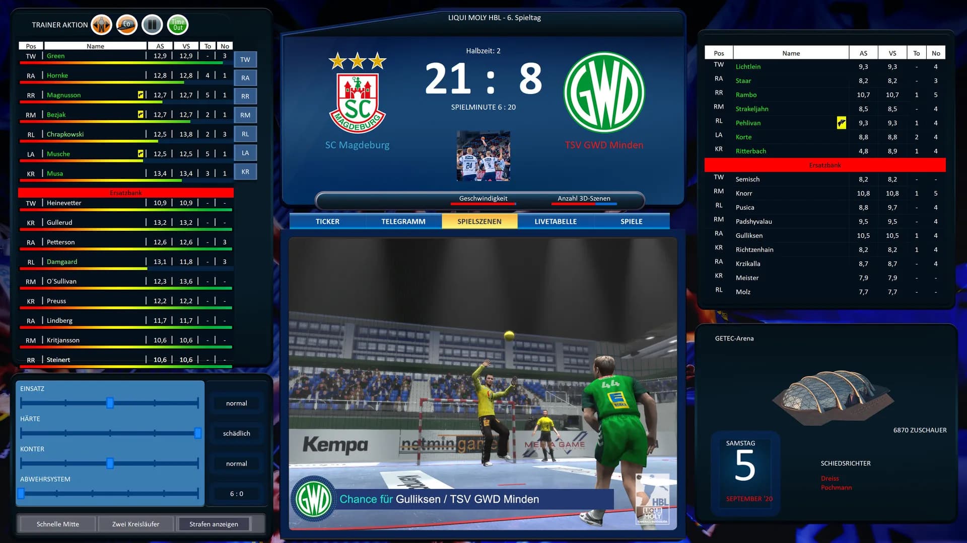 Handball Manager 2021 screenshot screenshot 28