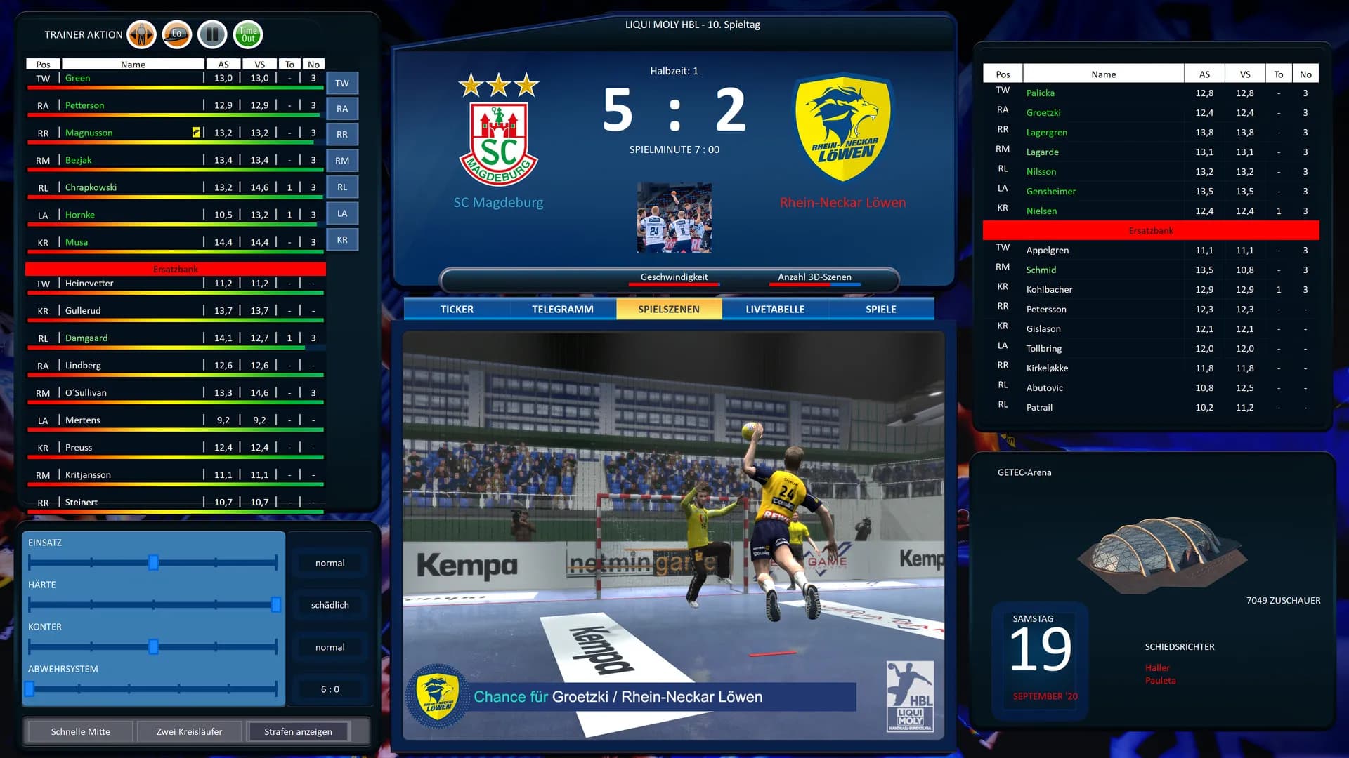 Handball Manager 2021 screenshot screenshot 3