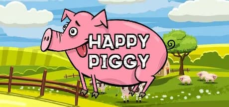 happy piggy vertical card thumbnail