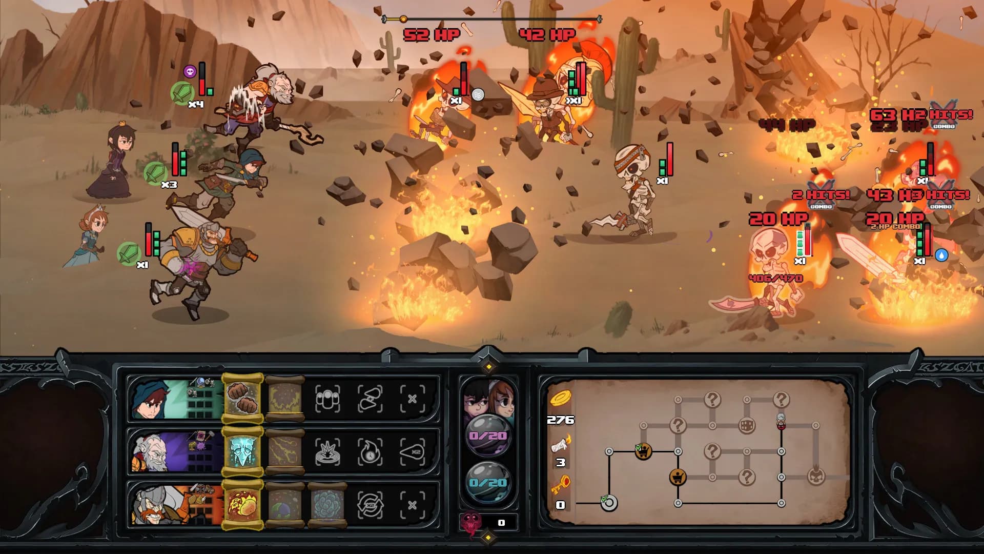 Has-Been Heroes screenshot screenshot 11