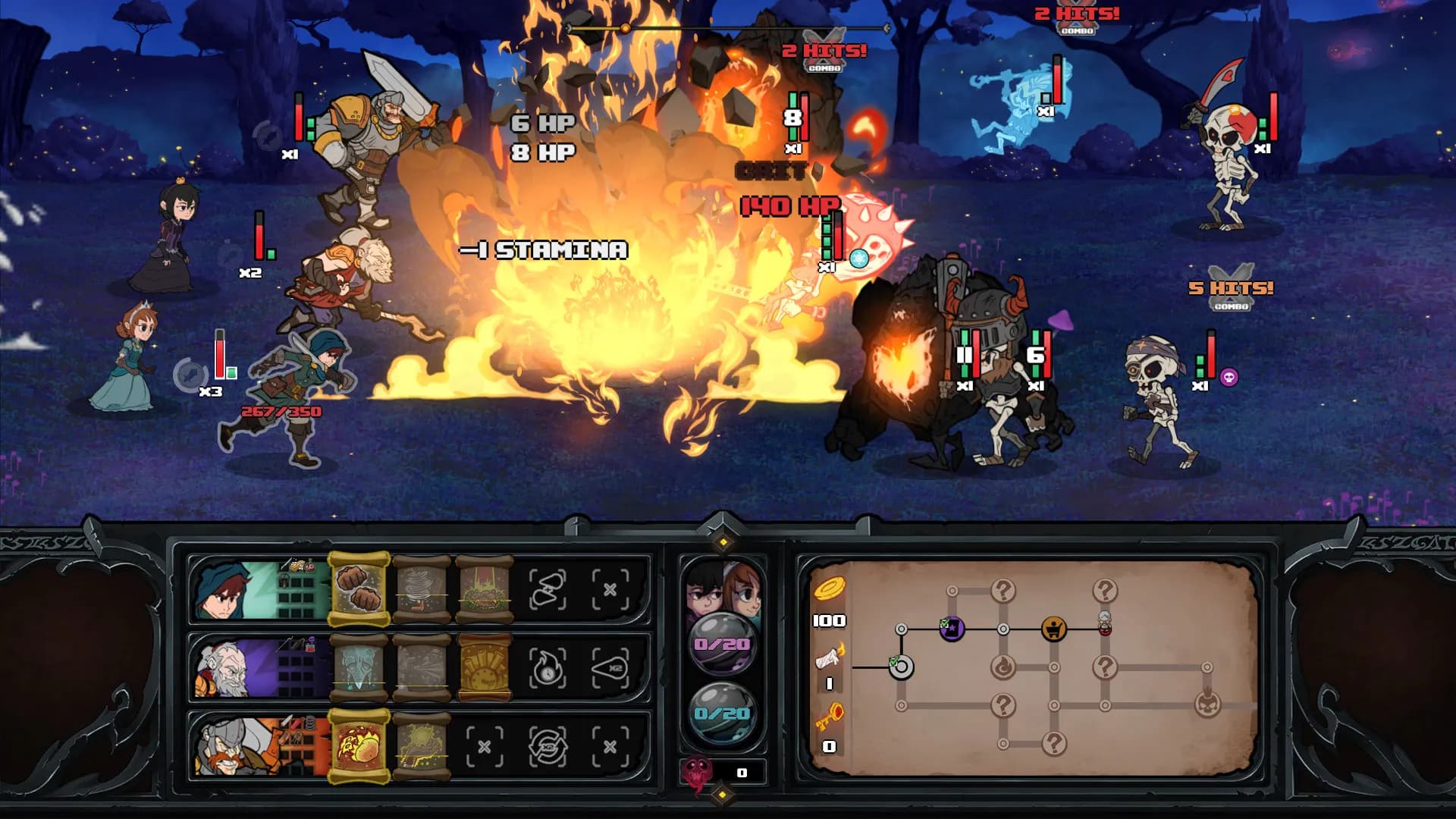 Has-Been Heroes screenshot screenshot 13