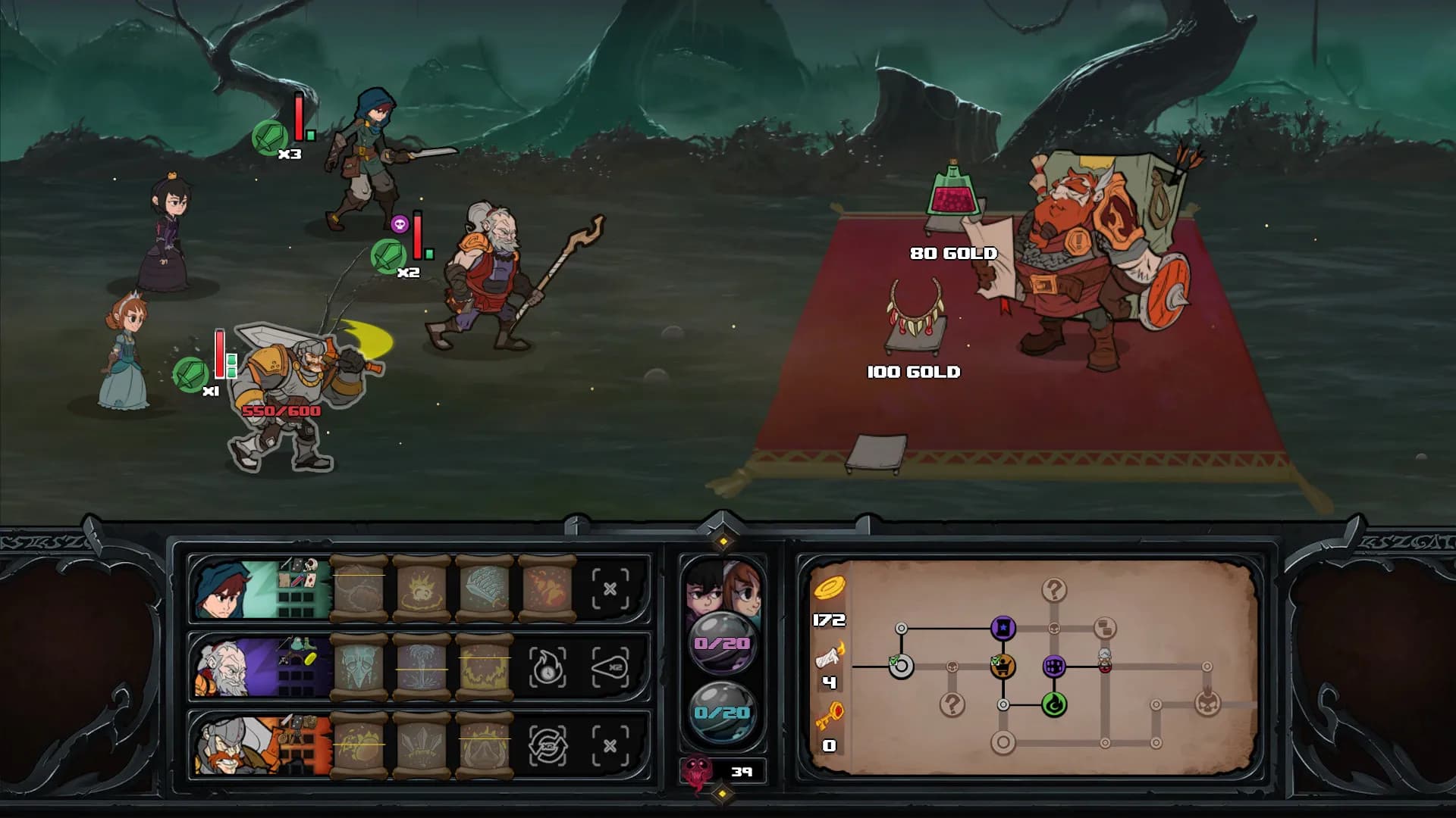 Has-Been Heroes screenshot screenshot 3