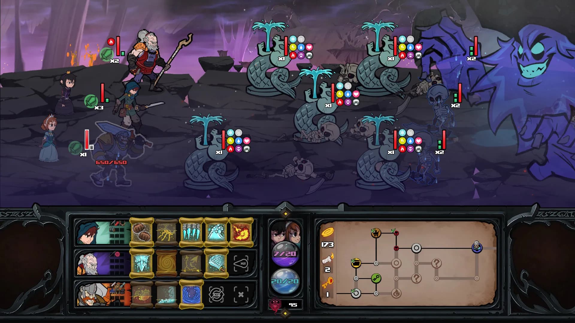 Has-Been Heroes screenshot screenshot 4