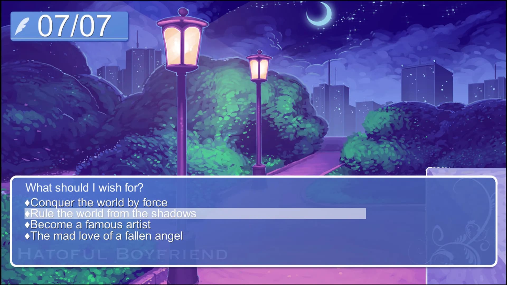 Hatoful Boyfriend screenshot screenshot 10