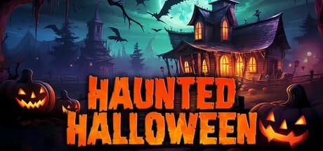 haunted halloween vertical card thumbnail