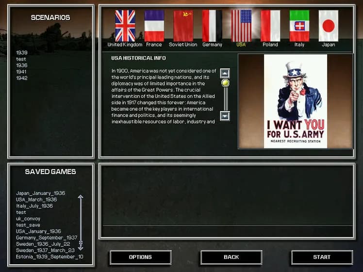 Hearts of Iron screenshot screenshot 0