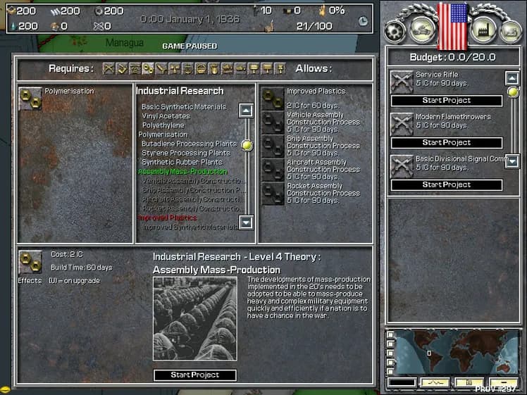 Hearts of Iron screenshot screenshot 3