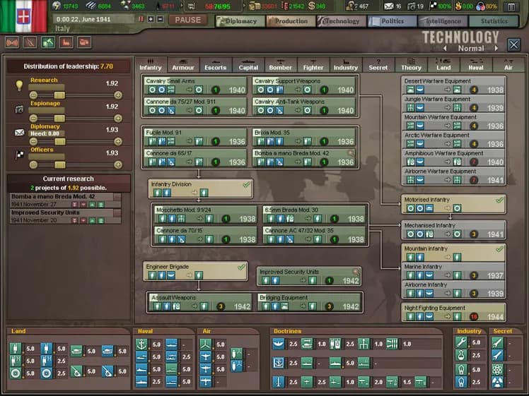 Hearts of Iron III screenshot screenshot 10