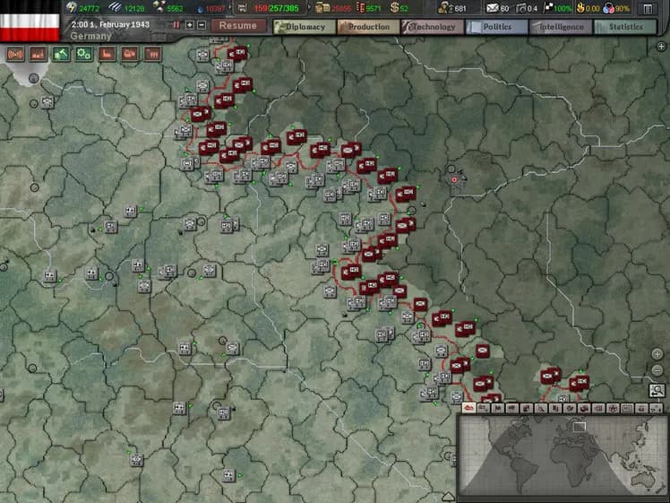 Hearts of Iron III screenshot screenshot 11