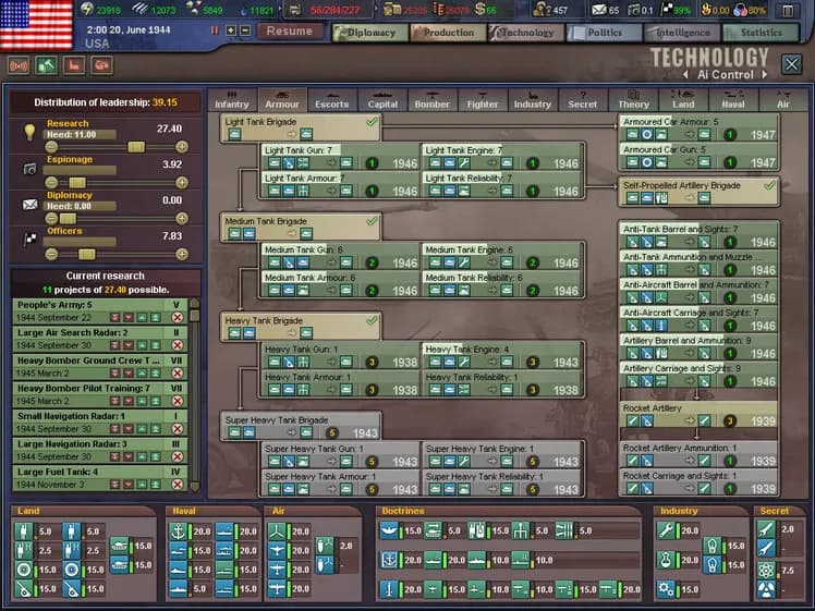 Hearts of Iron III screenshot screenshot 3