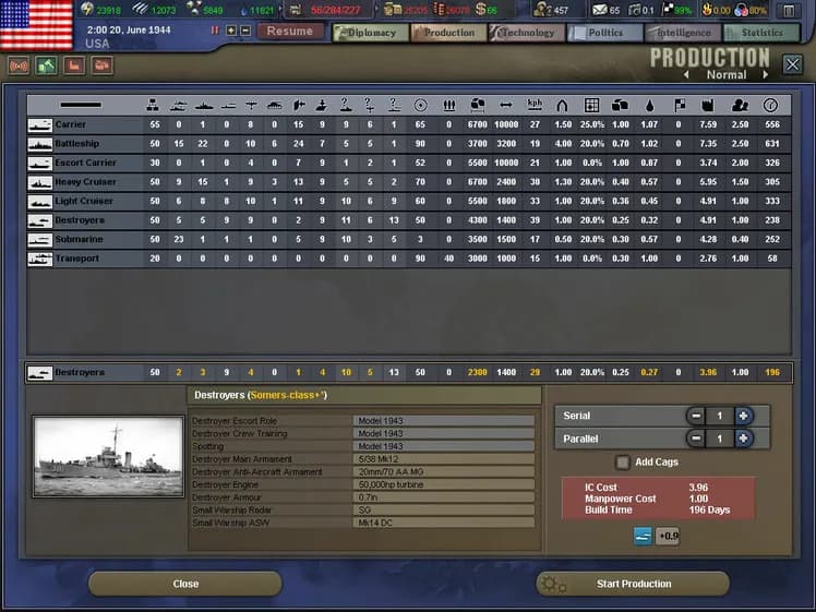 Hearts of Iron III screenshot screenshot 4
