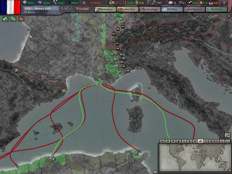 Hearts of Iron III screenshot screenshot 5
