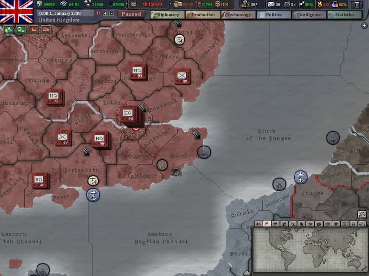 Hearts of Iron III screenshot screenshot 6