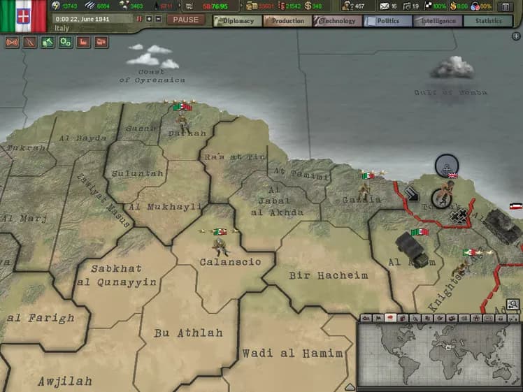 Hearts of Iron III screenshot screenshot 7