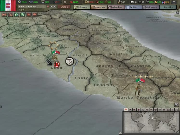 Hearts of Iron III screenshot screenshot 9