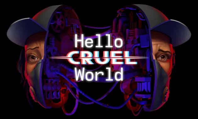 hello cruel world vertical card thumbnail