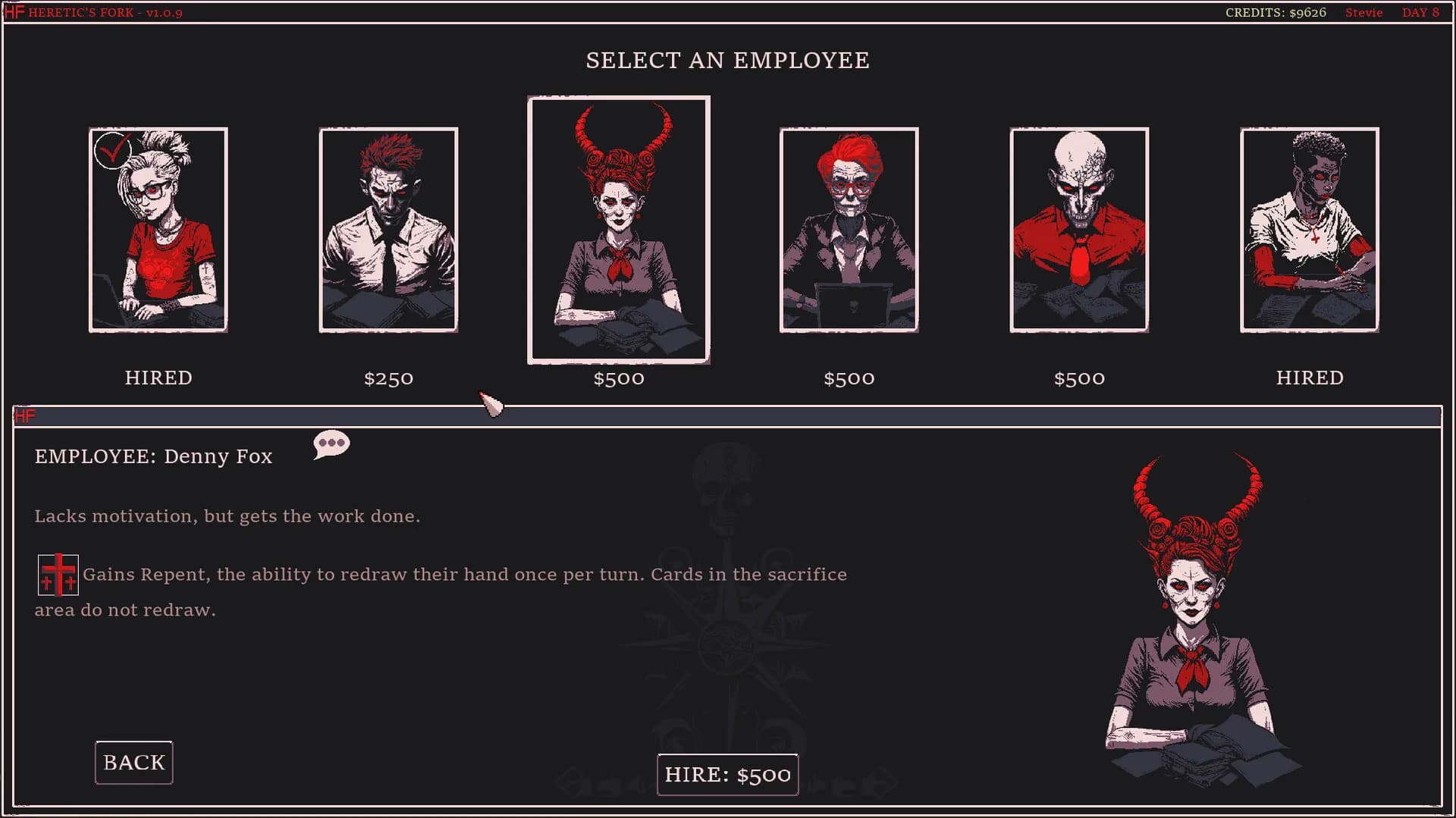 Heretic's Fork screenshot screenshot 1