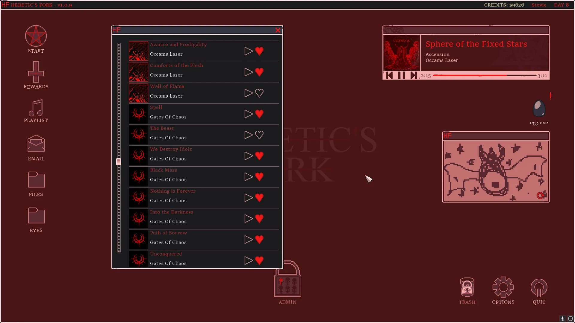 Heretic's Fork screenshot screenshot 2