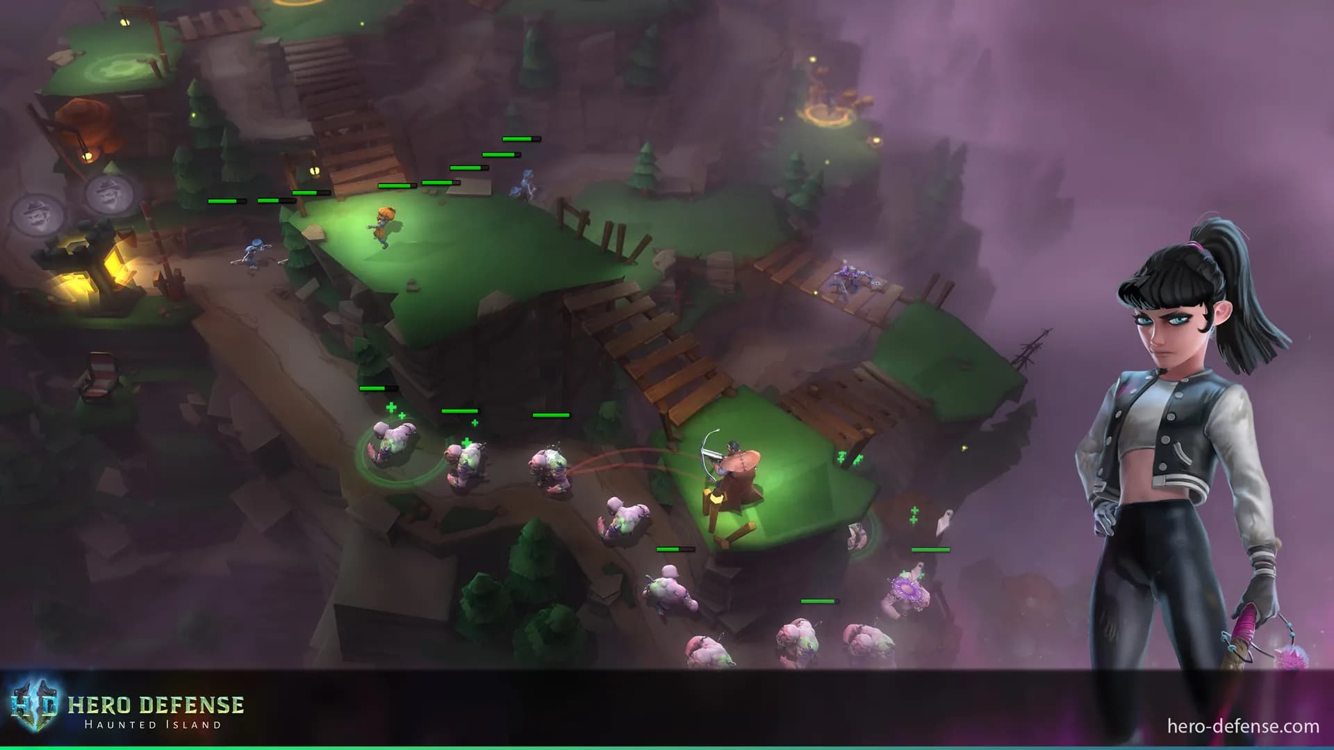 HERO DEFENSE screenshot screenshot 2
