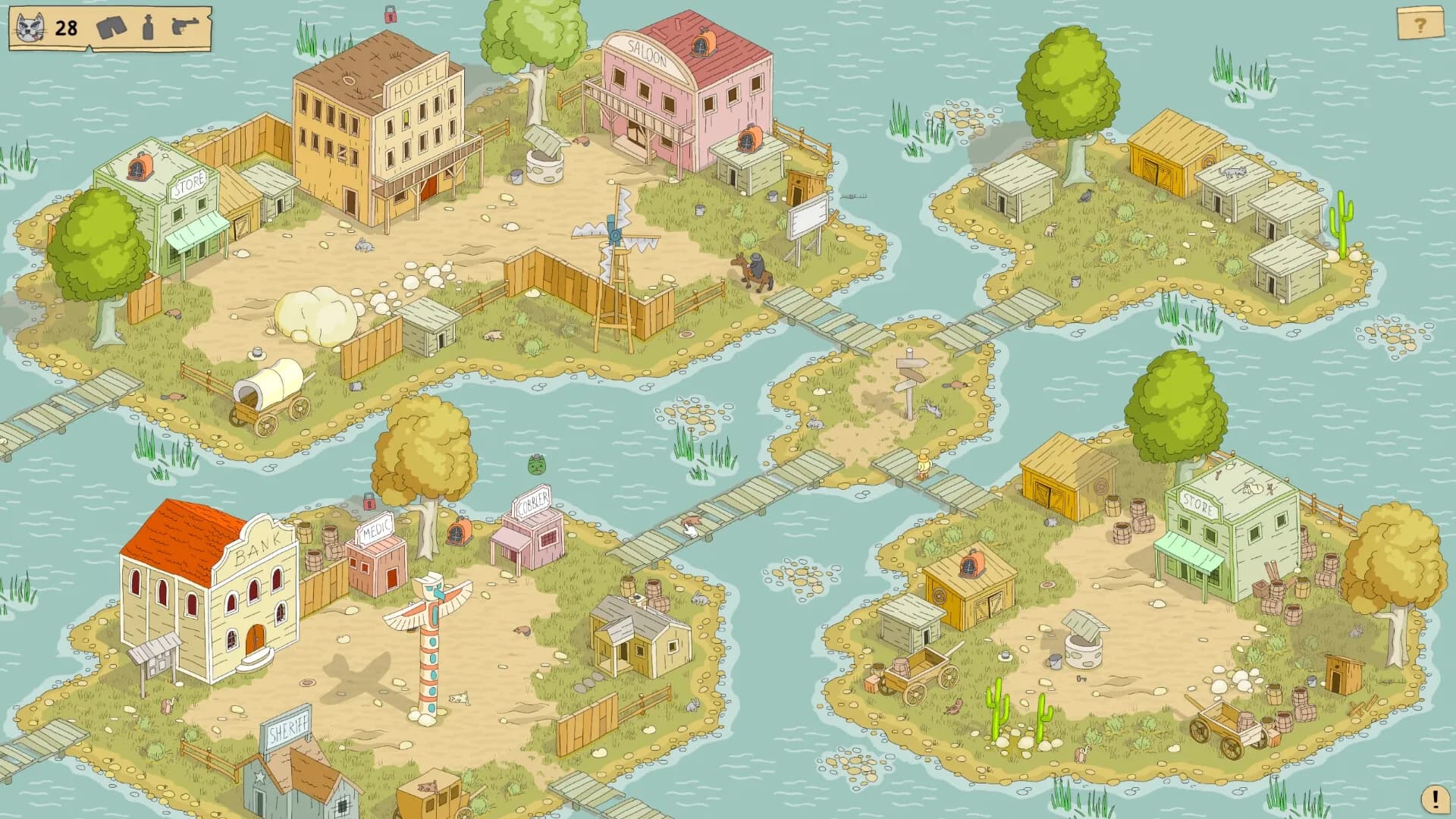 Hidden Cat Outlaws screenshot screenshot 1