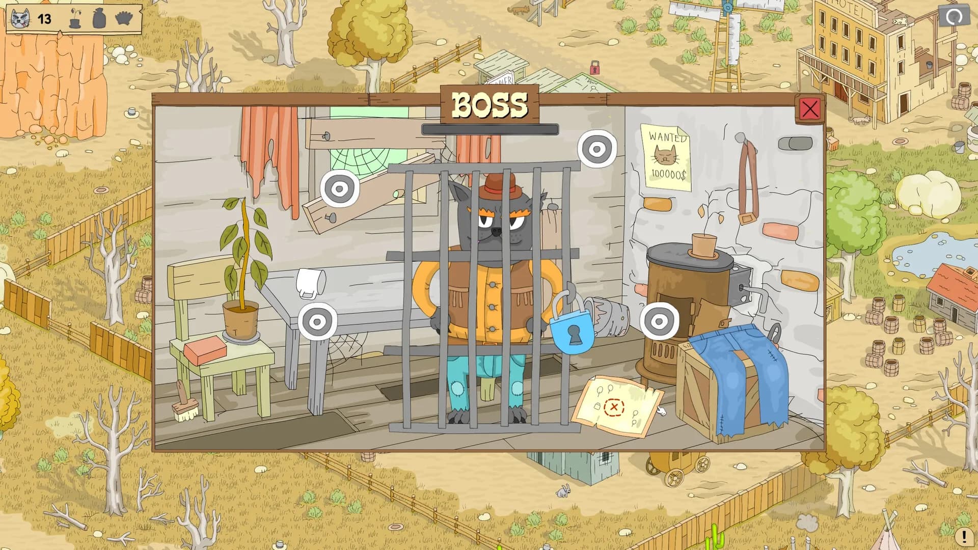 Hidden Cat Outlaws screenshot screenshot 3