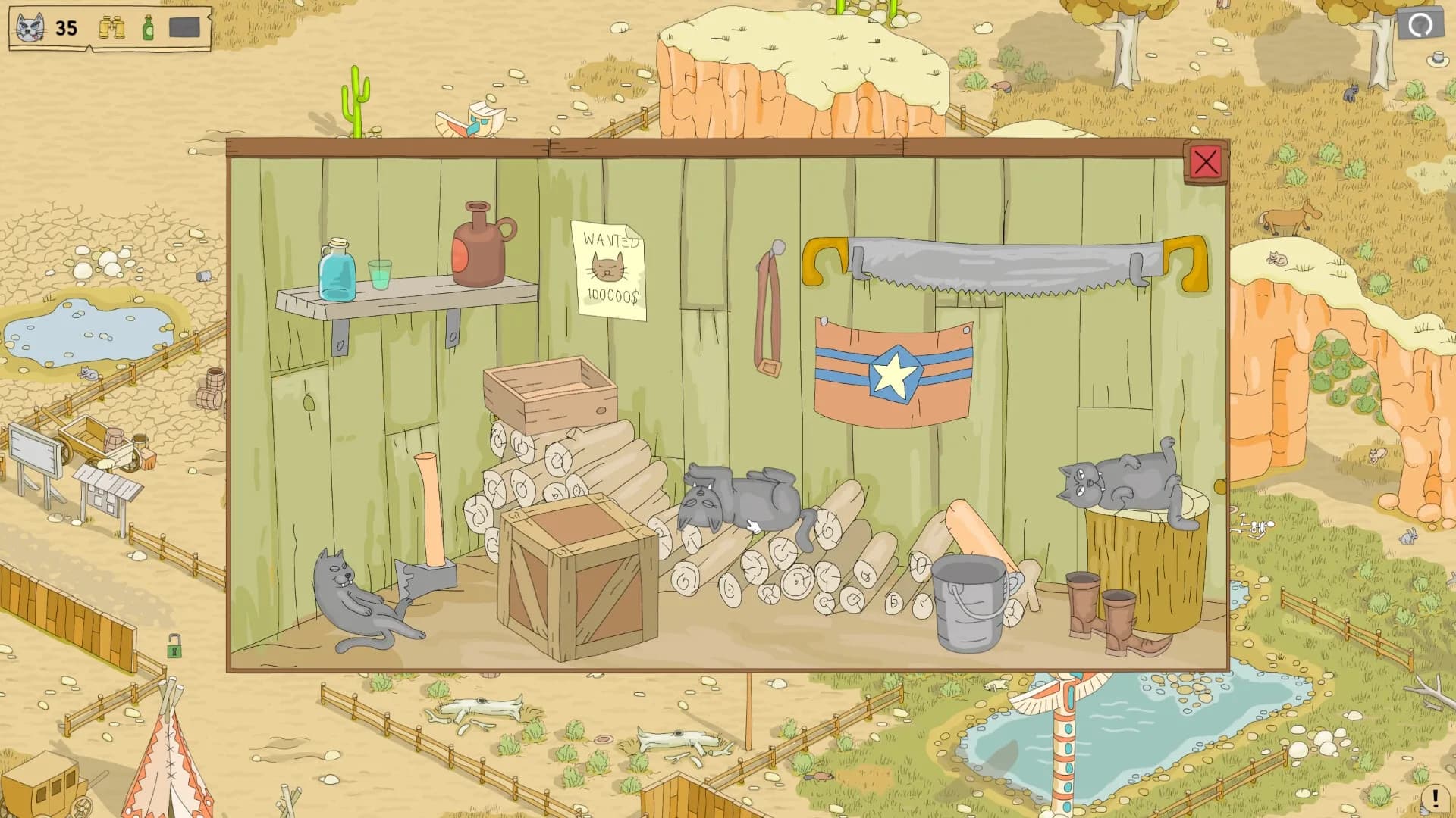 Hidden Cat Outlaws screenshot screenshot 7