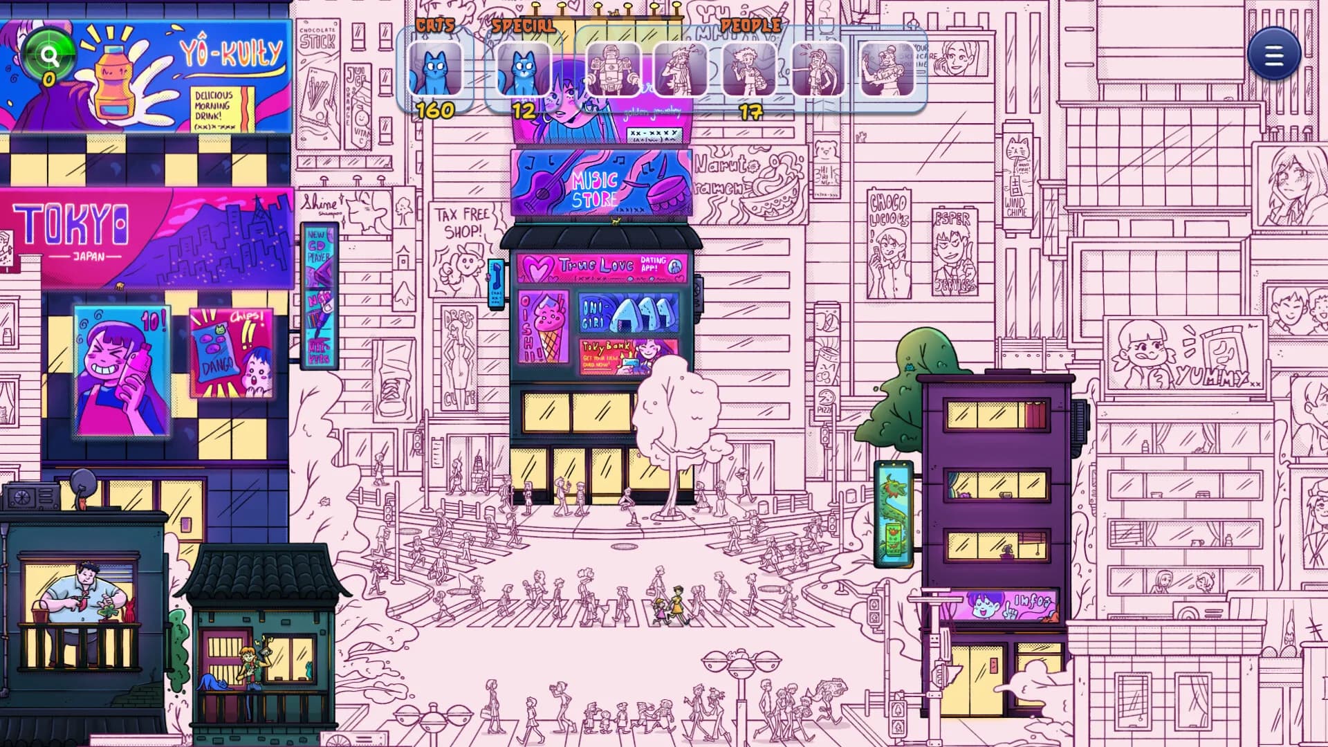 Hidden Cats in Tokyo screenshot screenshot 1