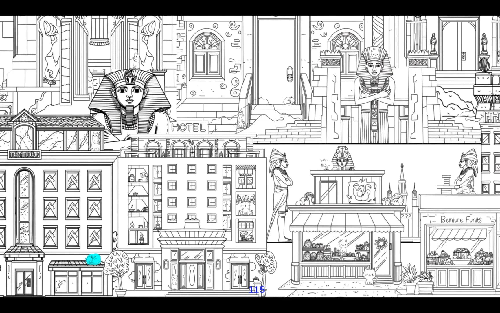 Hidden Cats of Egypt screenshot screenshot 0