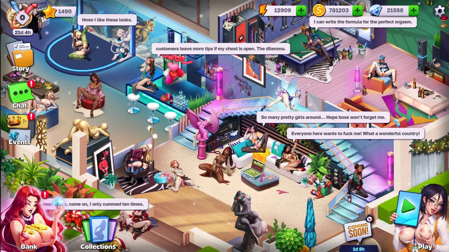 Horny Villa screenshot screenshot 4