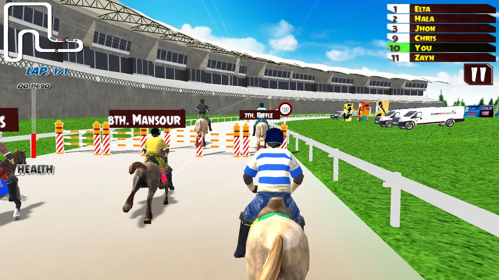 Horse Racing Rally screenshot screenshot 4