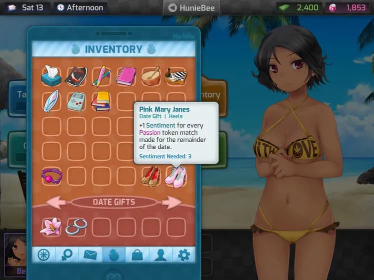 HuniePop screenshot screenshot 1