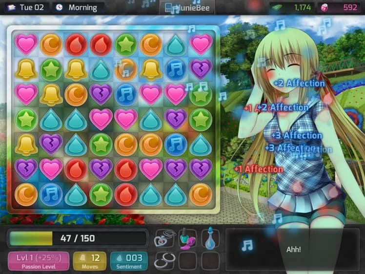 HuniePop screenshot screenshot 2