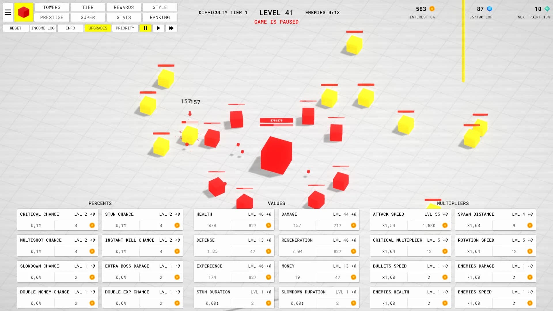 Idle Towers screenshot screenshot 1