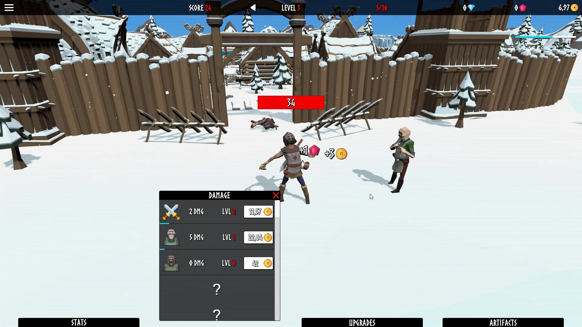 Idle Vikings Clicker screenshot screenshot 1