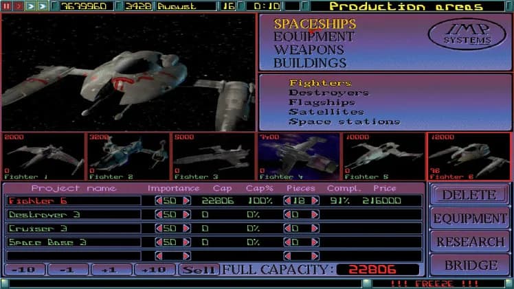 Imperium Galactica screenshot screenshot 11