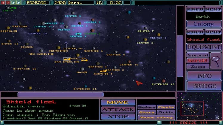 Imperium Galactica screenshot screenshot 5