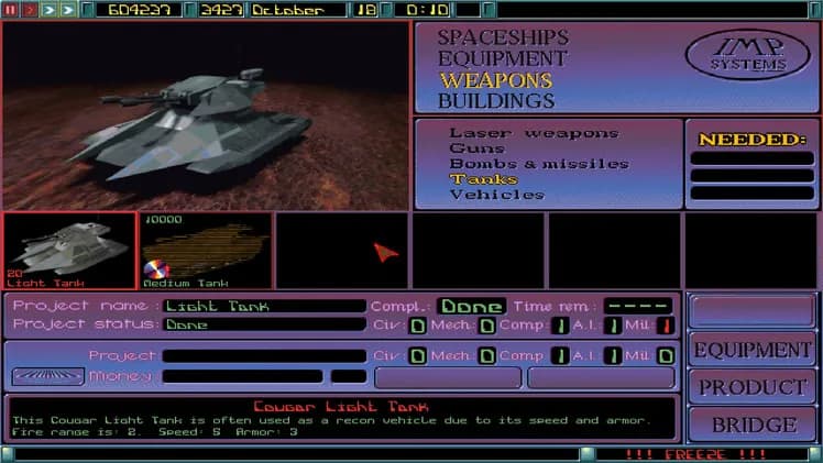 Imperium Galactica screenshot screenshot 6