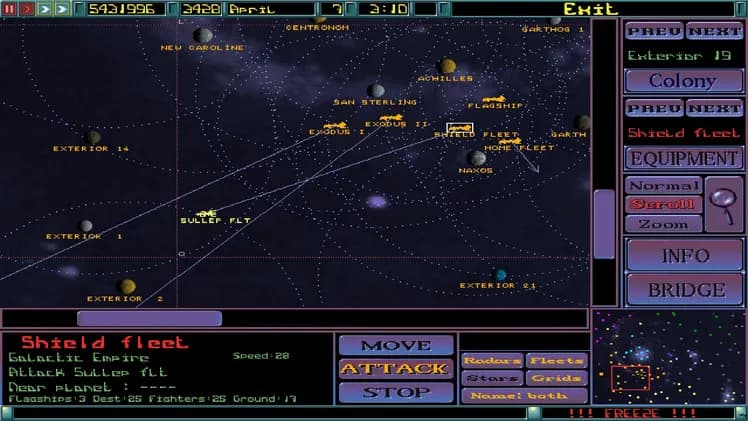 Imperium Galactica screenshot screenshot 8
