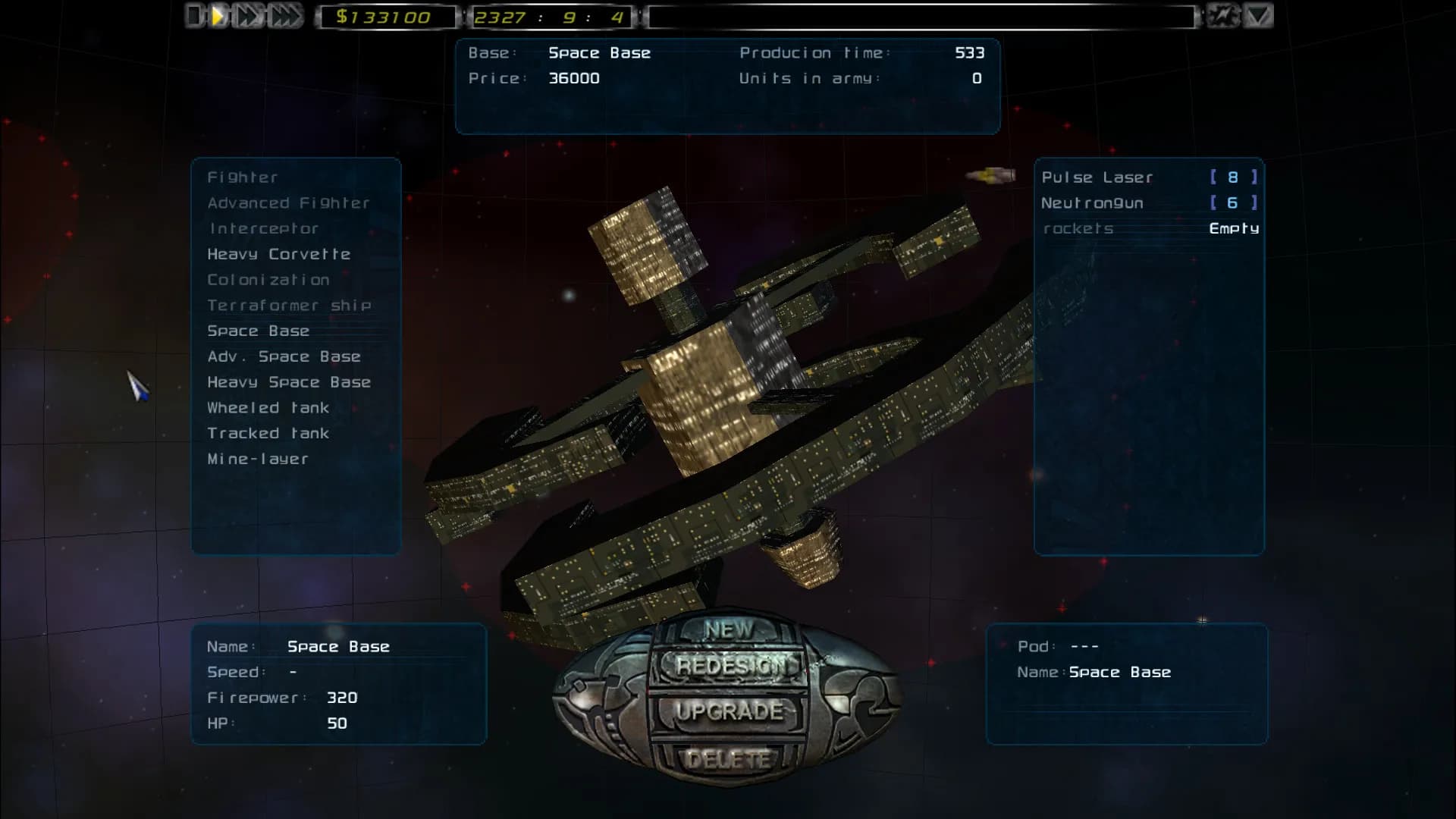 Imperium Galactica II screenshot screenshot 1