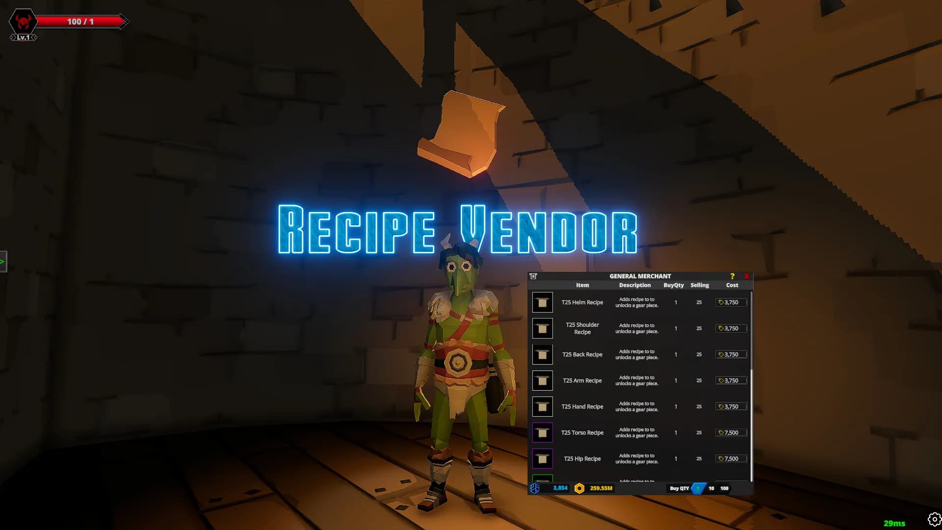 Infinimine screenshot screenshot 1