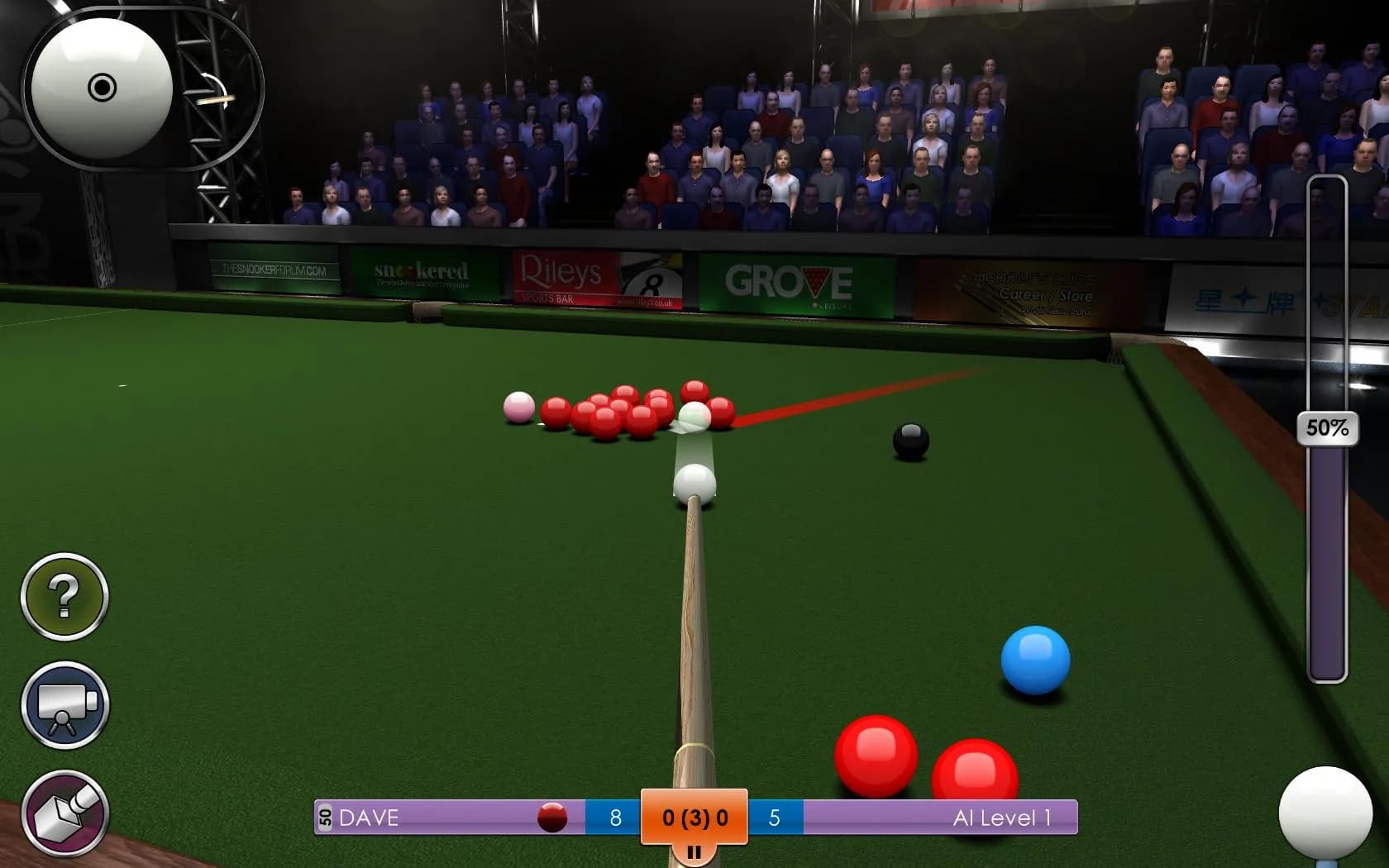 International Snooker screenshot screenshot 1