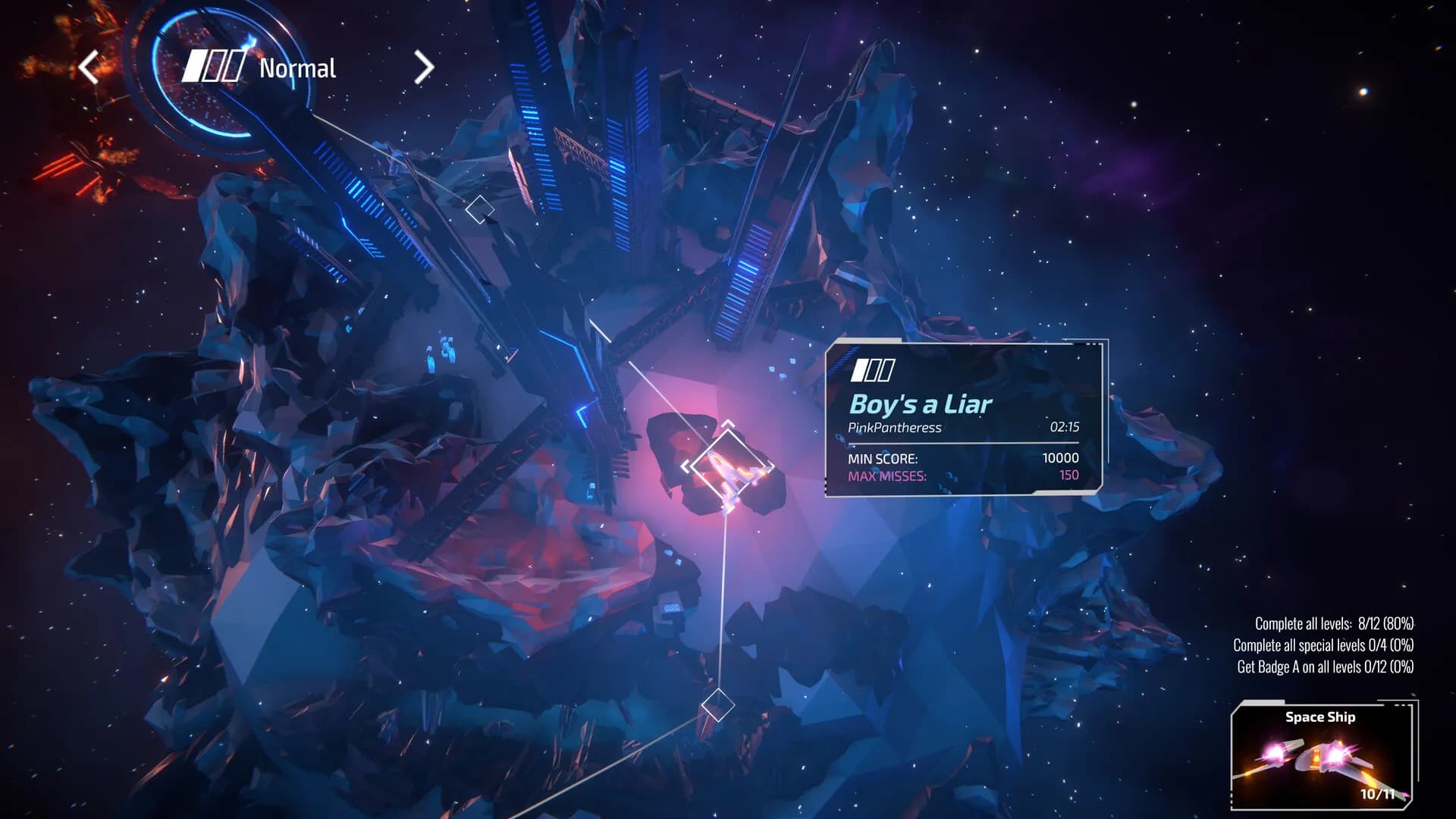 Invector: Rhythm Galaxy screenshot screenshot 6