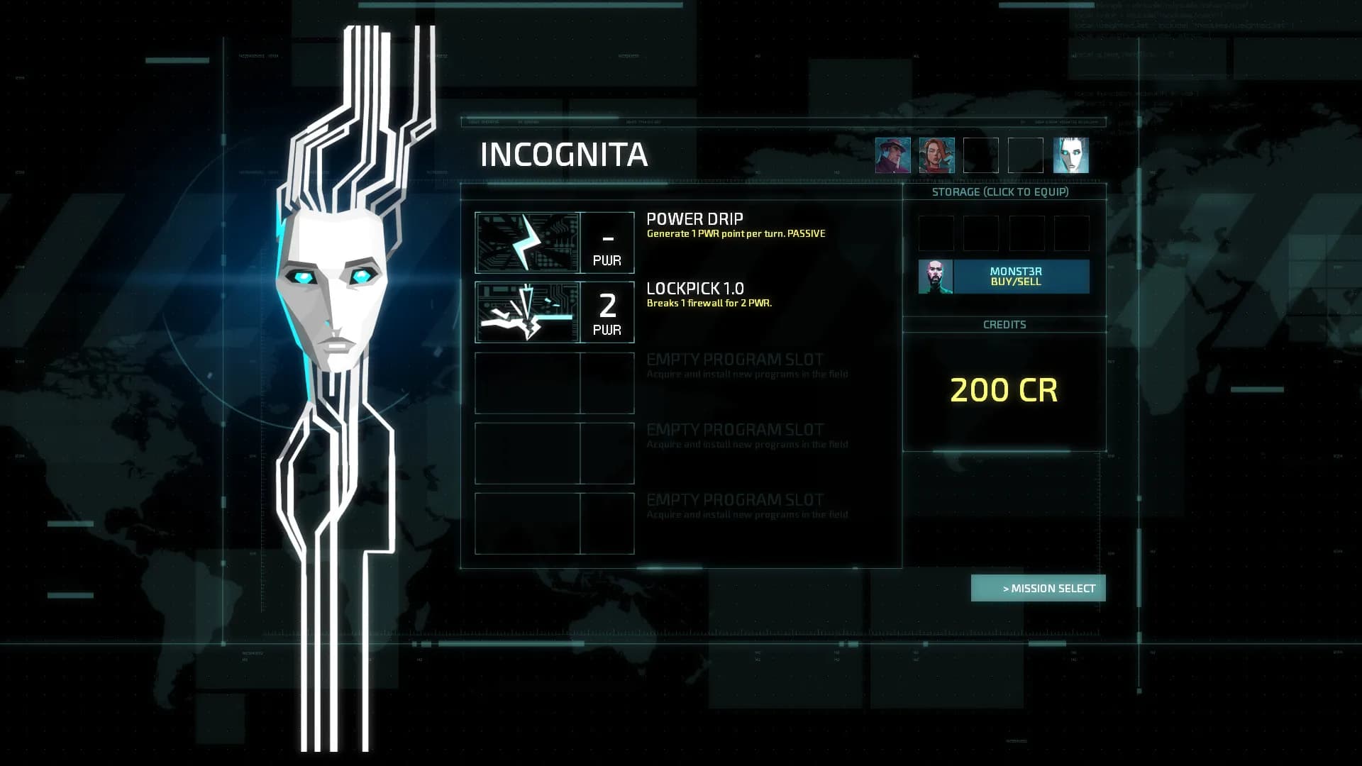 Invisible, Inc. screenshot screenshot 4