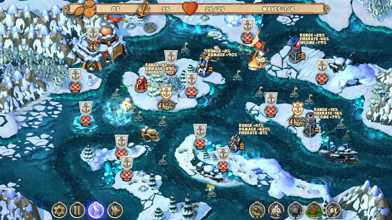 Iron Sea Defenders screenshot screenshot 1
