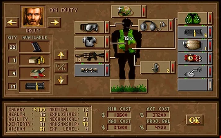 Jagged Alliance screenshot screenshot 7