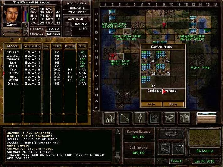 Jagged Alliance 2 screenshot screenshot 4