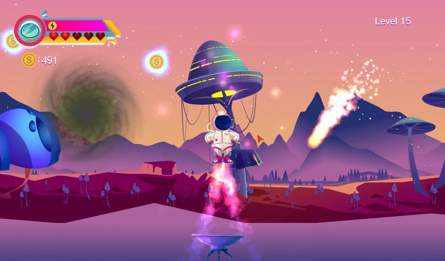 Jetpack astronaut screenshot screenshot 0