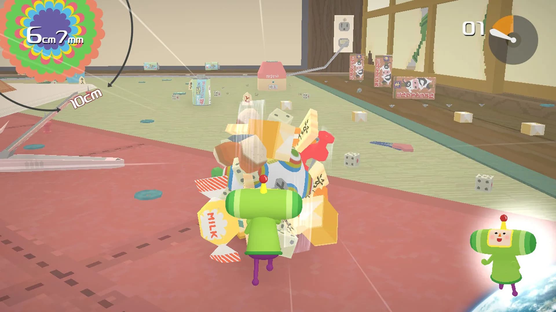 Katamari Damacy REROLL screenshot screenshot 0